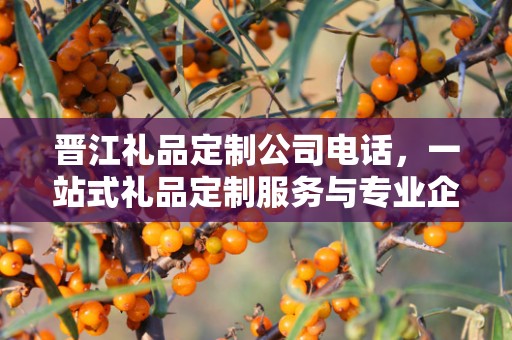 晋江礼品定制公司电话，一站式礼品定制服务与专业企承礼品供应链