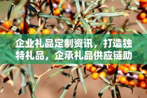 企业礼品定制资讯，打造独特礼品，企承礼品供应链助力企业福利与商务礼品定制