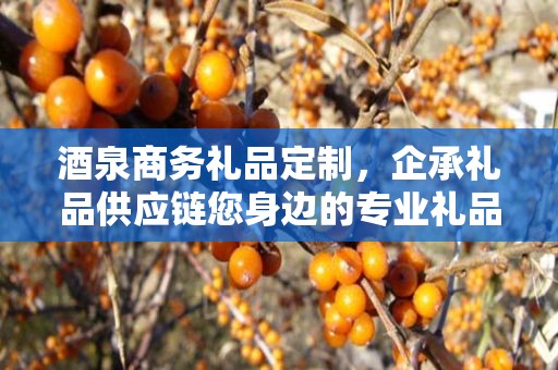 酒泉商务礼品定制，企承礼品供应链您身边的专业礼品定制公司