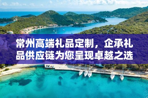 常州高端礼品定制，企承礼品供应链为您呈现卓越之选