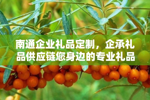 南通企业礼品定制，企承礼品供应链您身边的专业礼品定制公司