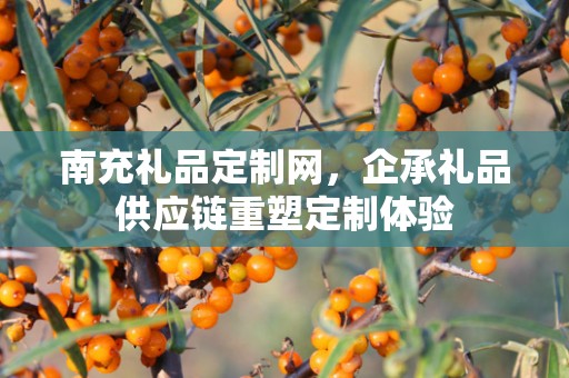 南充礼品定制网，企承礼品供应链重塑定制体验