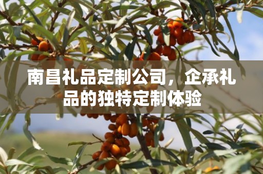 南昌礼品定制公司，企承礼品的独特定制体验