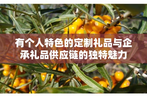有个人特色的定制礼品与企承礼品供应链的独特魅力