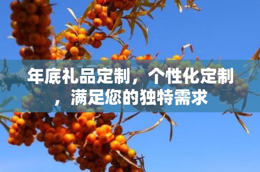 年底礼品定制，个性化定制，满足您的独特需求